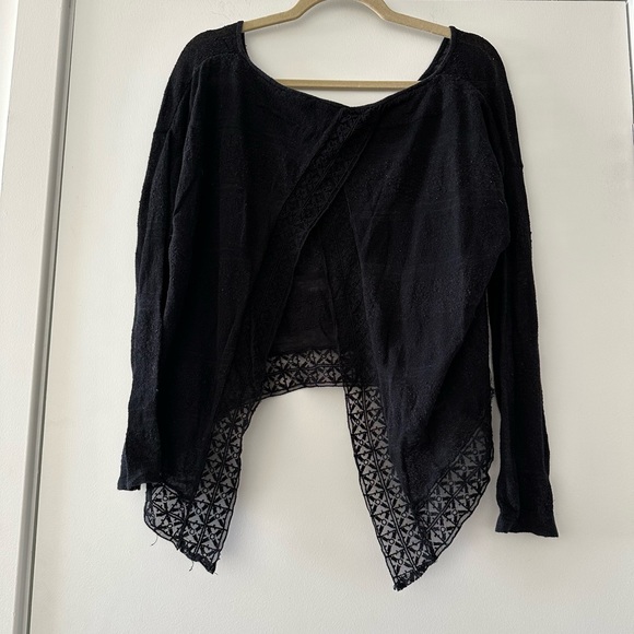 Free People Open Back Sweater - Picture 2 of 3